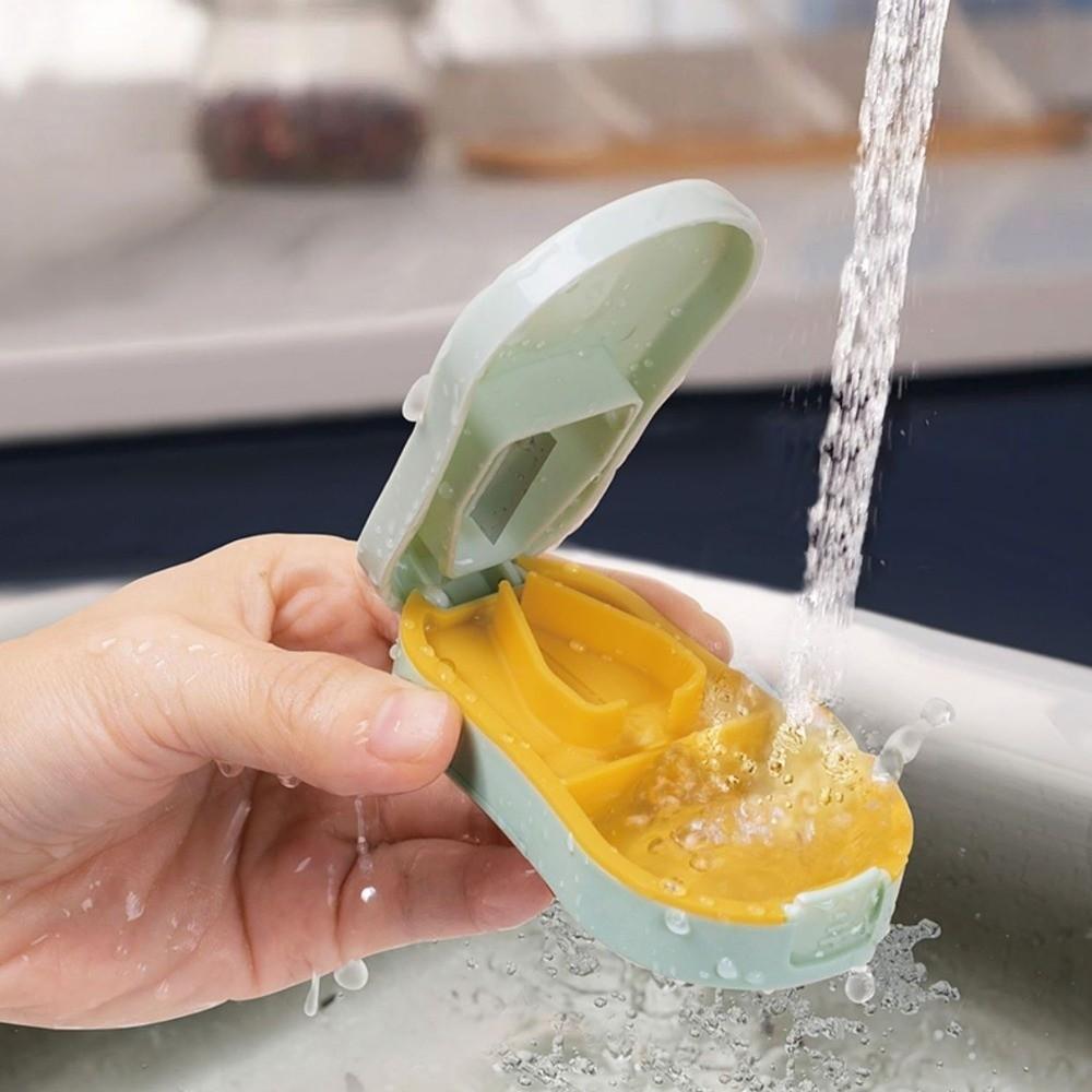 Invisible Storage Tablet Storage Box Plastic Pill Divider Case Portable Mini Pill Cutter  Daily Use