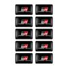10/20/50PCS Badge Epoxy 3D GR GRZOO RACING Autocollant Décoration Intérieure de Voiture pour Toyota Prius Avensis Rav4 Crown Corolla Yaris TRD