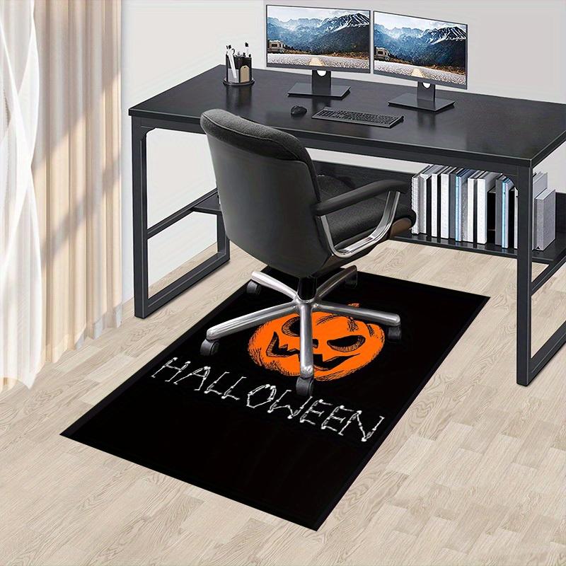 

1pc Pumpkin Skeletons Themed Rug for Home Decor, Non-slip Office Carpet, Chair mat, Outdoor Mat, Christmas and Halloween gifts-0731081 60cm by 90cm