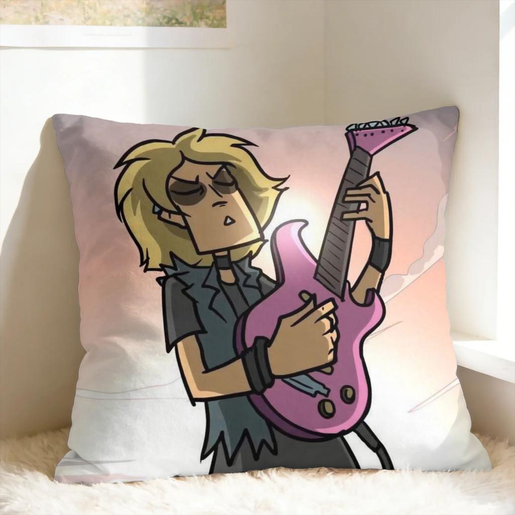 Metal Family Dee 2 Pillow Case Fashion Pillow Cover Square Pillowcases For Office Car Home Decor