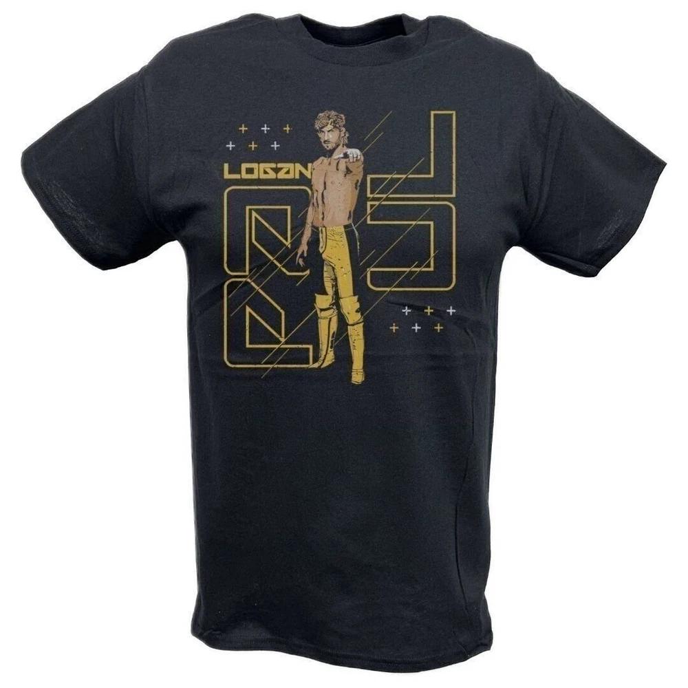 Logan Paul Standing Strong Yellow Black Tshirt M