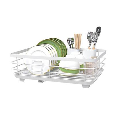 Nordic Style Single-Tier Dish Drainer Rack
