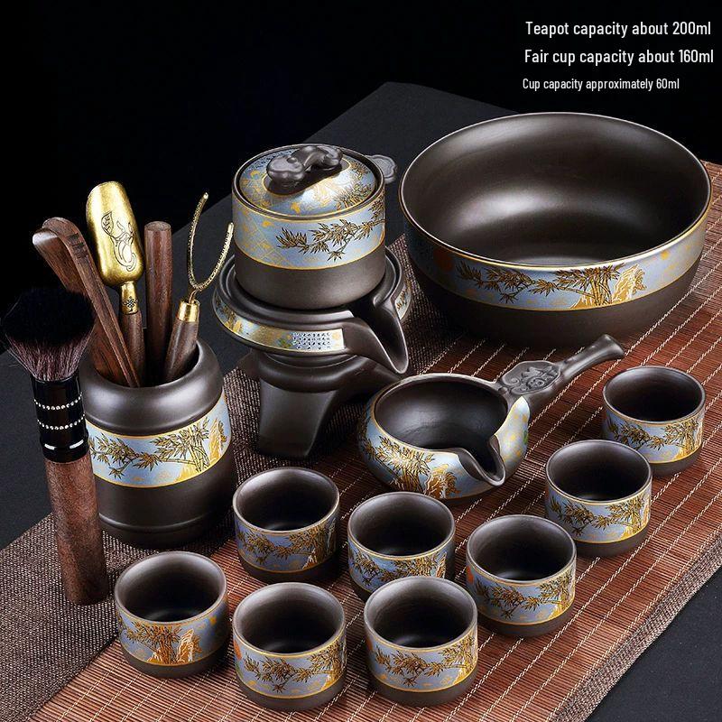 Jiakangming Zisha Automatic Gongfu Tea Set