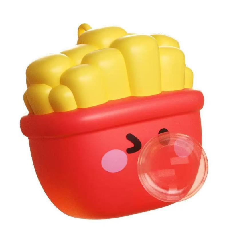 Cute Food Series Spitting Bubbles Squishy Squeeze Toys Anxiety Stress Relief Sensory Antistress Toys For Adults Kids Toys Gifts