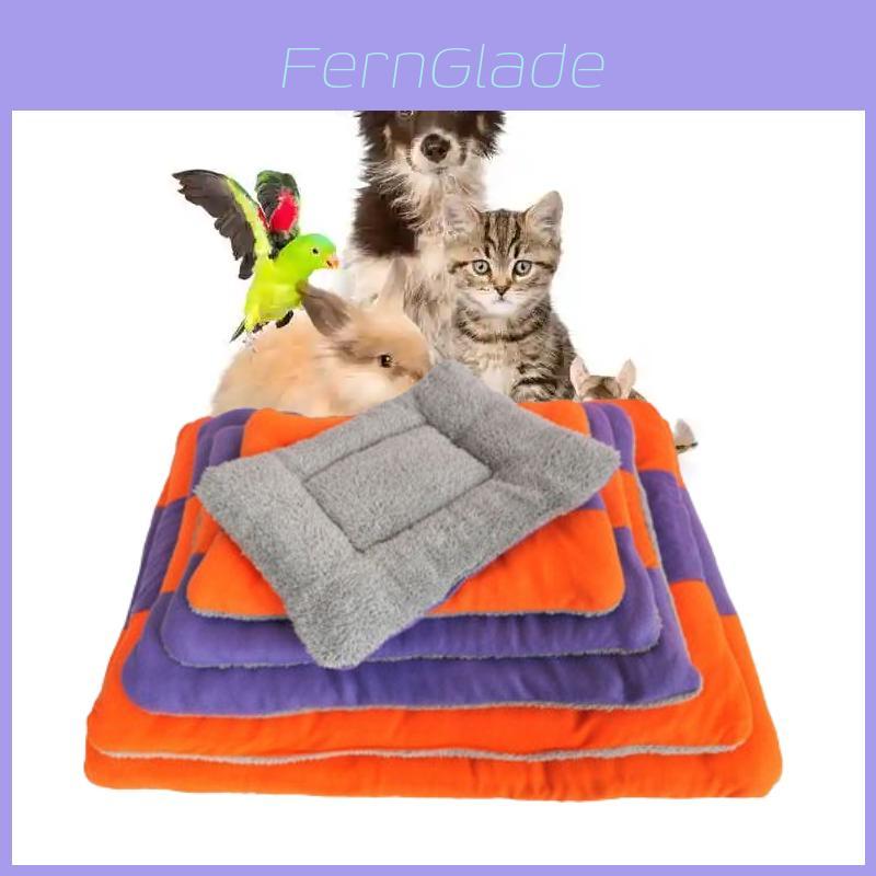Pet Bedding Mat With Pp Cotton And Flannel For Dogs And Cats Winter Comfort