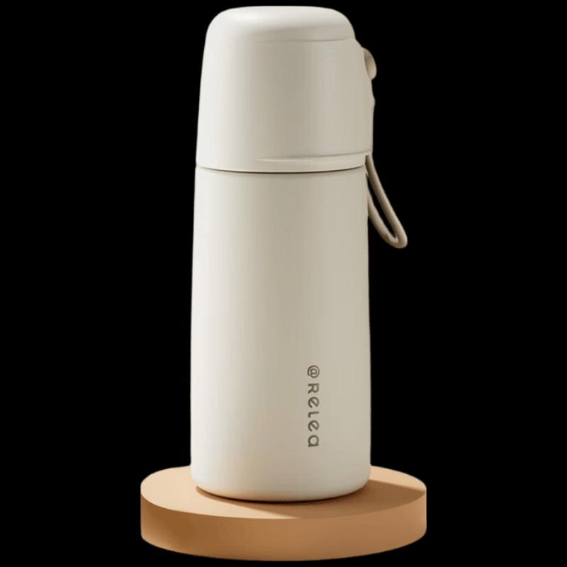 RELEAUP316 316L Stainless Steel Straw Thermos