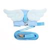 Adjustable Ferret Traction Harness Cartoon Pet Traction Rope Guinea Pig Chest Strap  Pet Supplies