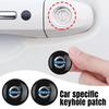 4 pegatinas protectoras antipolvo para el núcleo de la cerradura de la puerta del coche Volvo S40 S60 S90 XC40 XC60 XC90 V40 V50 V60 V90 C30 C70 S80 V70