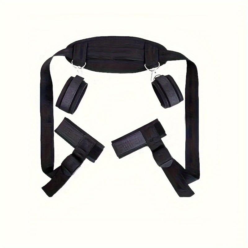 1 sada vázání rukou a nohou Sexy držení těla opasek na hraní, BDSM produkty pro dospělé, sexy, hra na sexuální AIDS, kouzelná noha s polštářem, pouto na úpravu sexu