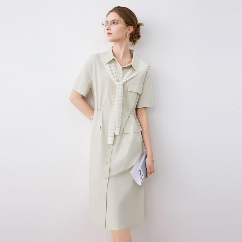 

Elva Island Women s College Style Shirt Dress M