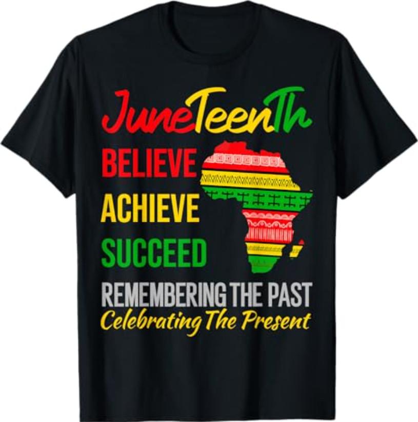 Juneteenth is My Independence Day African 1865 Juneteenth T-Shirt L