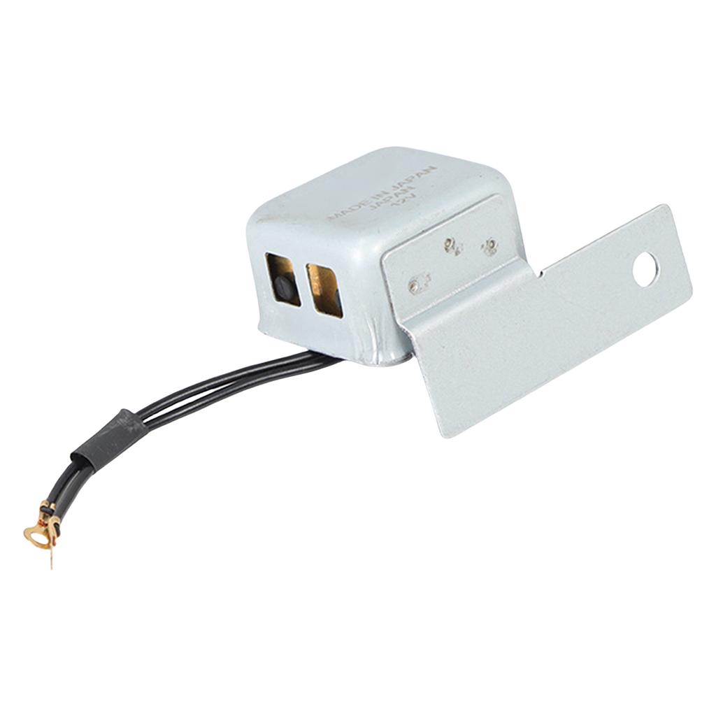 Motorcycle Turn Signal Buzzer Alarm for Cross Cub CC110 12V Electronic Turn Signal Buzzer Beep Relay with Mount Bracket