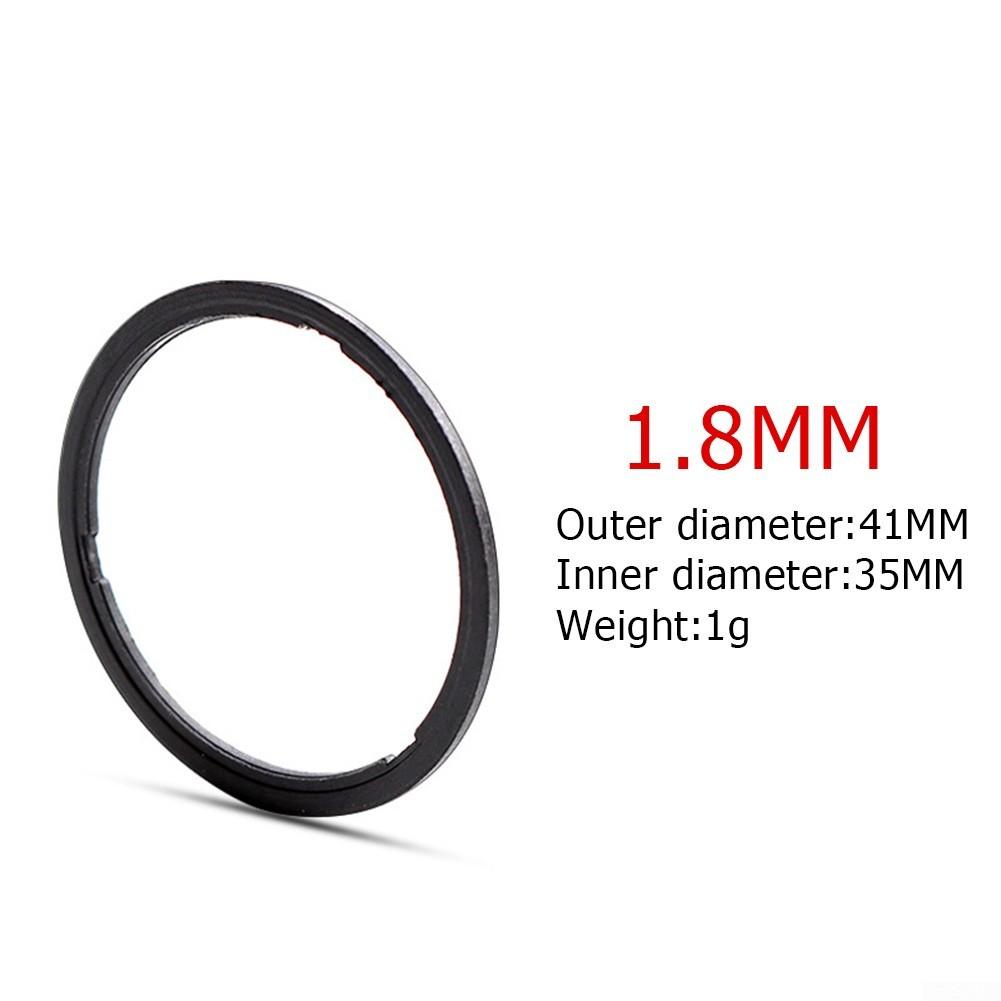 1x Fahrrad Tretlager Spacer 0,7/1,8/2,5mm Bike Hub Unterlegscheibe Heißer Verkauf Neue