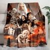 1PC The Lord of the Rings blanket, all-season lightweight home office outdoor nap multifunctional blanket, Christmas gifts