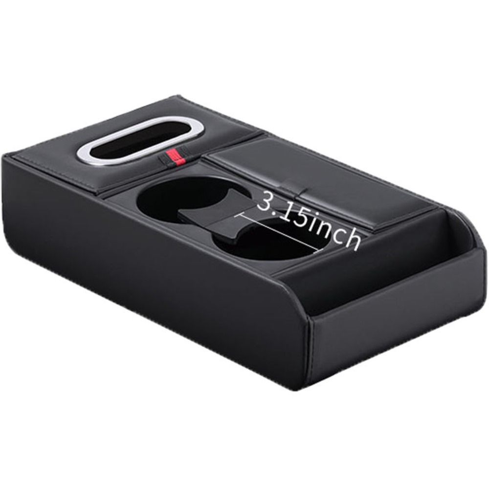 Luxury Armrest Heightening Pad Multifunctional Car Storage Box Car Armrest Cushion All-Season Use