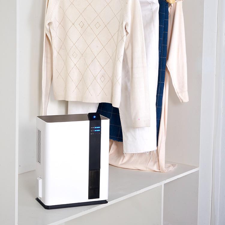 3L Dual-Core Mini Dehumidifier for Home, Bedroom, Dorm - 24/7 Moisture Absorber and Air Purifier
