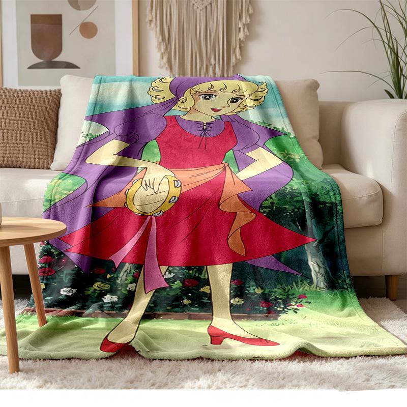 Flower Fairy Lulu Soft and Comfortable Flannel Suitable for Sofas Living Rooms Outdoor Camping Travel and Also Makes a Great Anniversary Gif