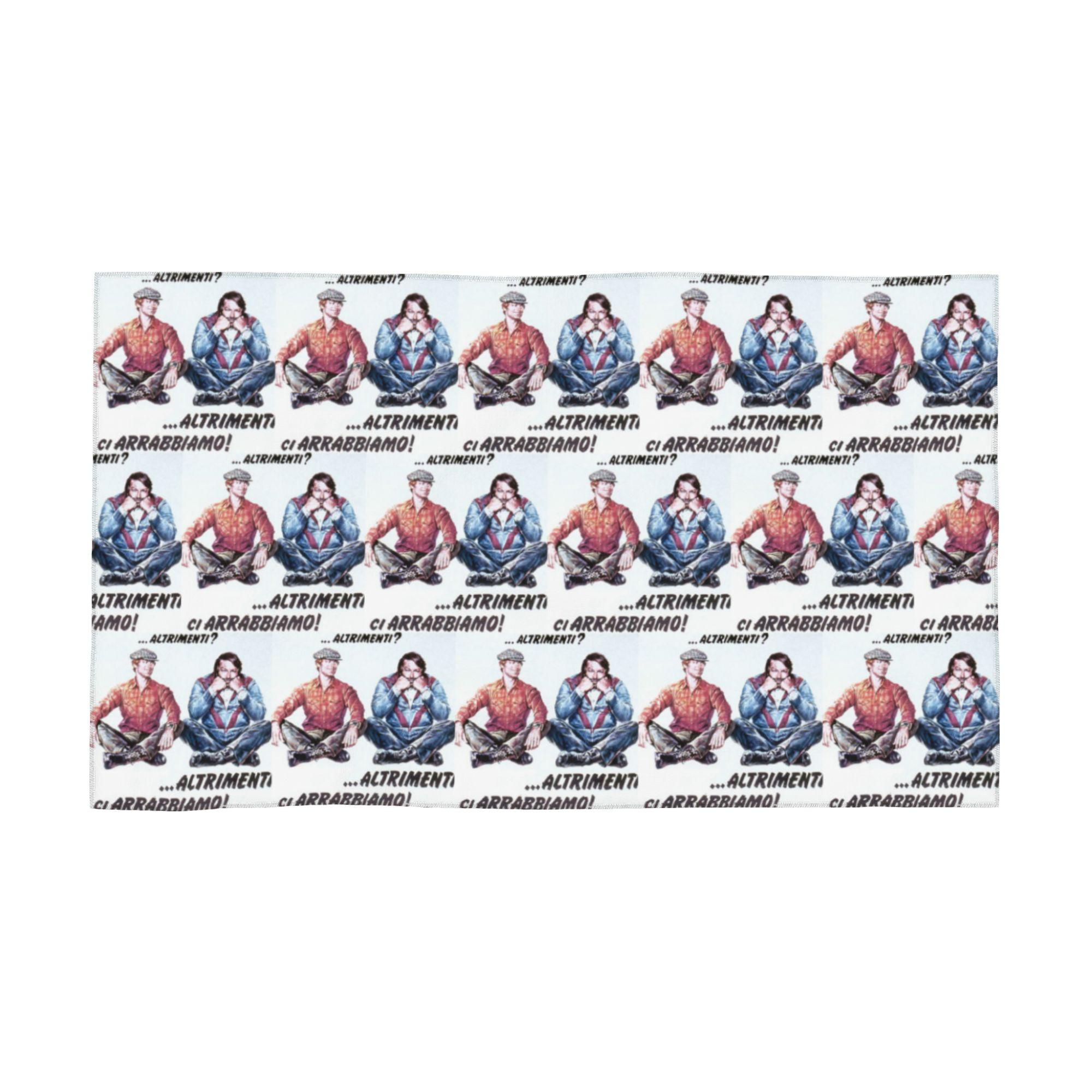 

Maglietta Bud Spencer Terence Hill Soft Face Towel Quick Dry Pool Bath Cotton Towels Breathable W30*H60(CM)