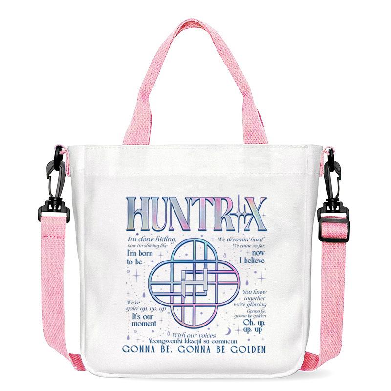 Anime Cartoon Print Student Go Out Portable Handbag Large Capacity Casual Canvas Bag