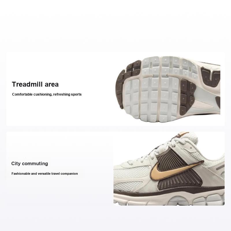 Nike Women's Light/Cream Zoom Vomero 5 Bone Sesame Sneakers Ironstone Phantom Hm9657-001 Cm