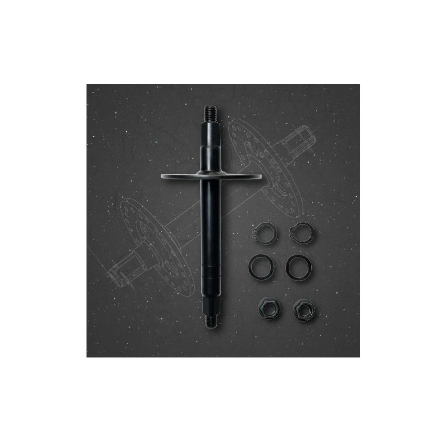 Indoor Cycling Bike Center Shaft Universal Fit Fitness Bike Drive Shaft Bearing Robust Duty for Gym Owners