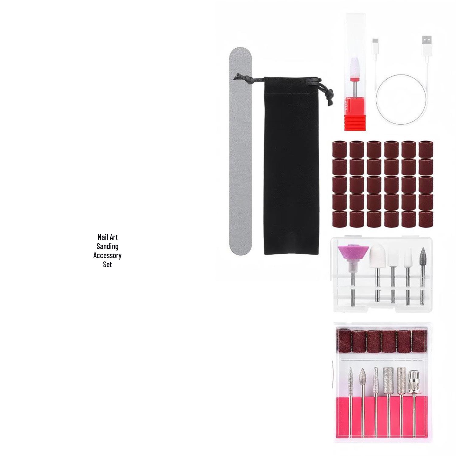 Portable Electric Nail Care Grinder - Wireless Nail Polishing Pen