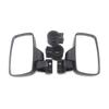UTV Rearview Mirror Shockproof Side Mirror Accessories w/ 1.75"; 2"; Roll Cages for can am For Polaris RZR 800 900 1000 for