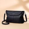 ZOOLER Women's Handbag, Top-Grain Leather Crossbody Bag, Ladies' Purse, Black