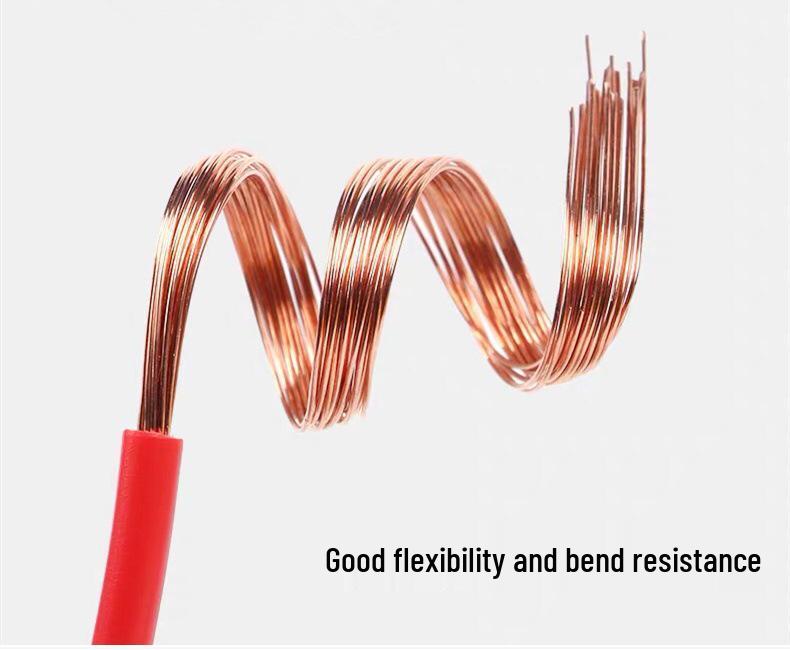 Jinda BVR Flame Retardant Single Core Multi-Strand Copper Wire 10/16/25mm² - Home & Industrial Use.