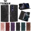 Magnetic Wallet Case For Vivo V70 Elite V70 FE V60 V50 Lite V40 V30 Pro V29 V29E V30E Y02S Y03 Y04 Y05 Flip Leather Phone Cover
