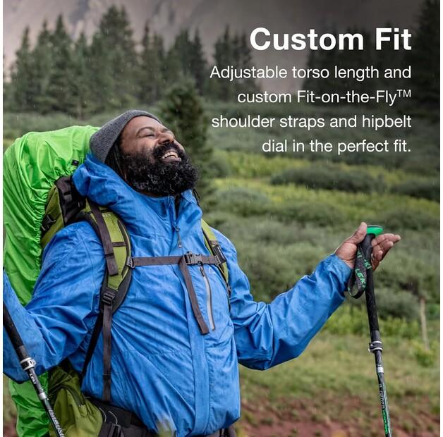 Рюкзак Osprey Aether Plus 60 axo green (Herren)