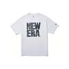 New Era T-Shirts Unisex White Crew Neck Moderate Straight Fit 12848777