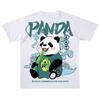 M-8XL Men Oversized T-shirt Korean Casual Loose Style Chinese Style Panda Print T-shirt Suitable for Both Men and Women