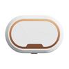 Ultrasonic Beauty Lenses Cleaner USB Charging LCD Display Beauty Lenses Storage Container Portable 3 Adjustable Levels