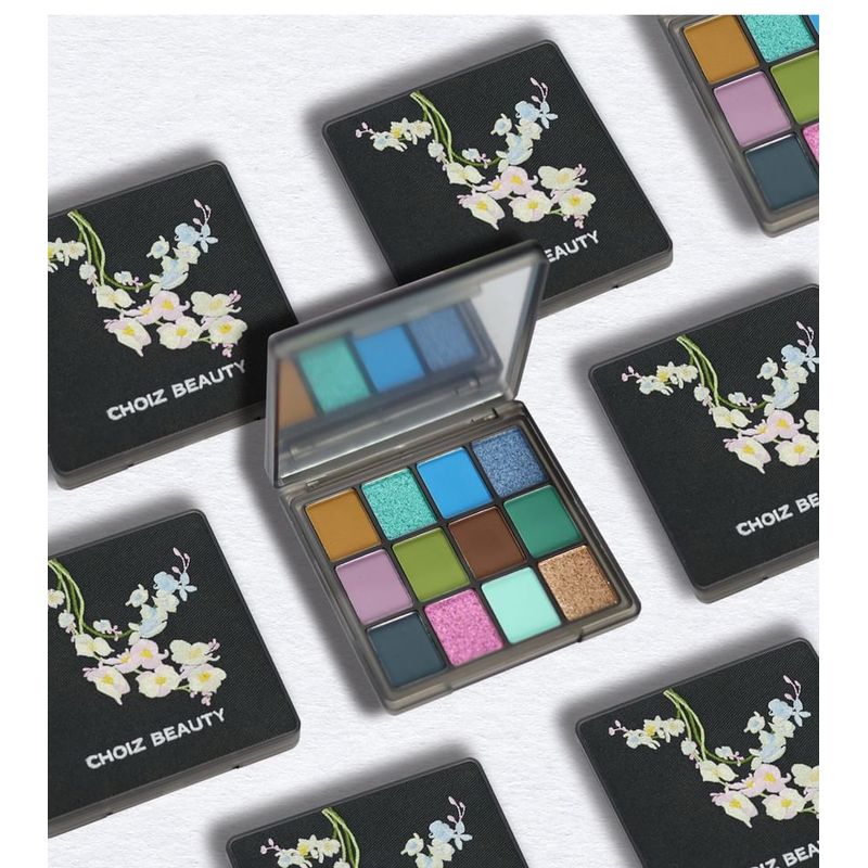 CHOIZ BEAUTY - Plant Series 12-Color Eyeshadow Palette