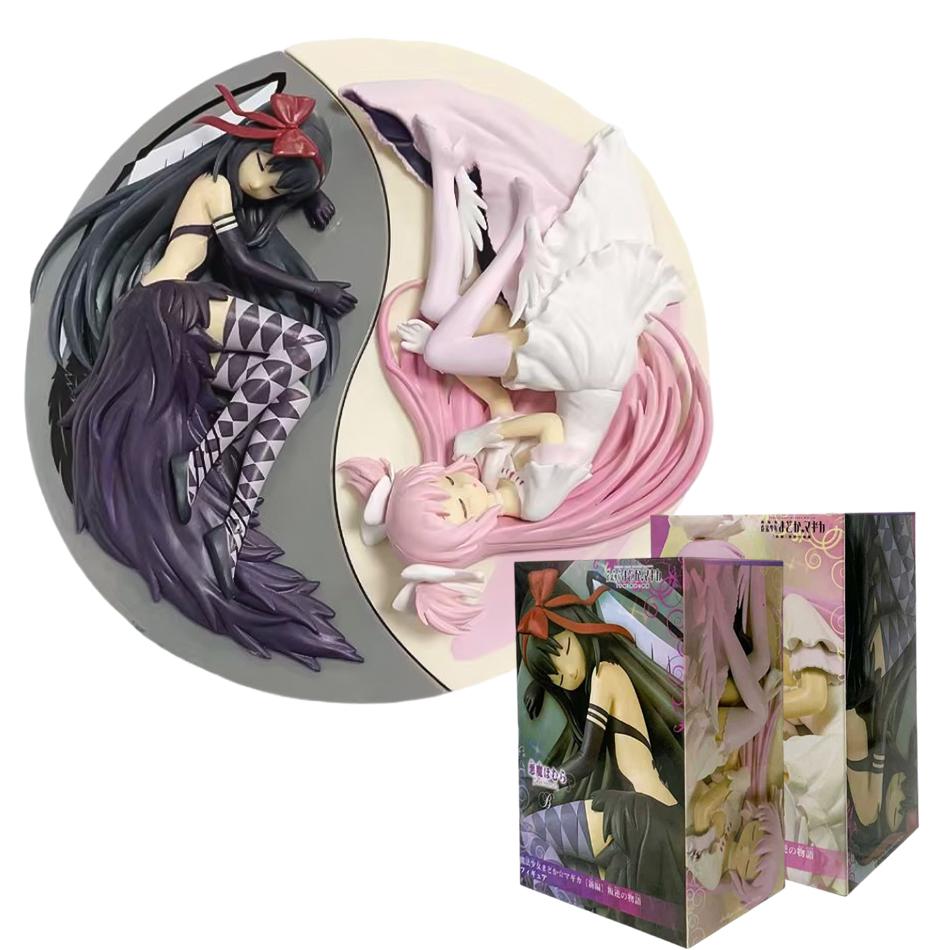 Anime Puella Magi Madoka Magica 18Cm Akemi Homura Cartoon Figure Pvc Model Desktop Ornaments Children'S Toys Holiday Gifts