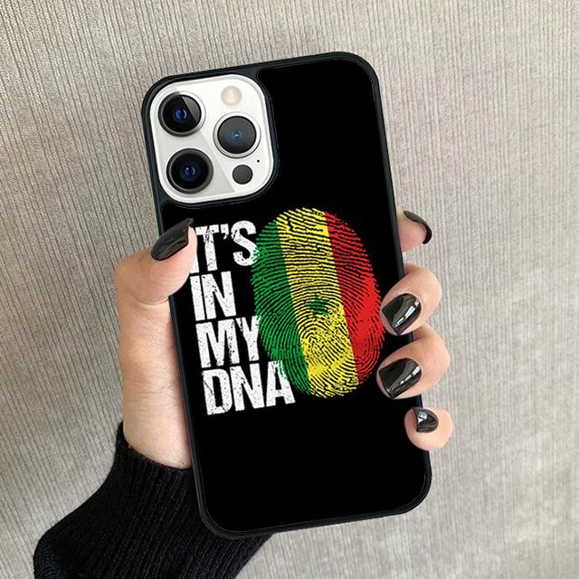 Senegal Flag Phone Case For iPhone 17 Air 16 16e 15 14 plus 11 12 13 Pro max Soft Bumper Shell Cover coque