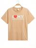 2026this Unisexs Comfort Itemtthe Shirt Usesi Love My Girlfriendpattern Printingunisexs Summer Clothingunisexs Clothing