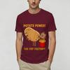 Funny Potato Farting Frenc T Shirt Summer Trendy Cool TShirts Unisex Cotton ONeck Clothing Short Sleeve Streetwear Tops