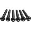 12pcs Guitar Bridge Pins Pegs with 1pc Bridge Pin Puller Remover 1pc Guitar Saddle 1pc Guitar Nut