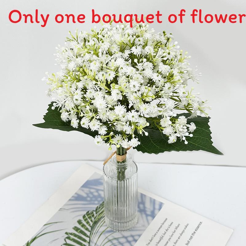 Konstgjord Gipsophila Paniculata Bröllopsdekoration Med Mjuk Gel-material För Hem- och Eventdekoration