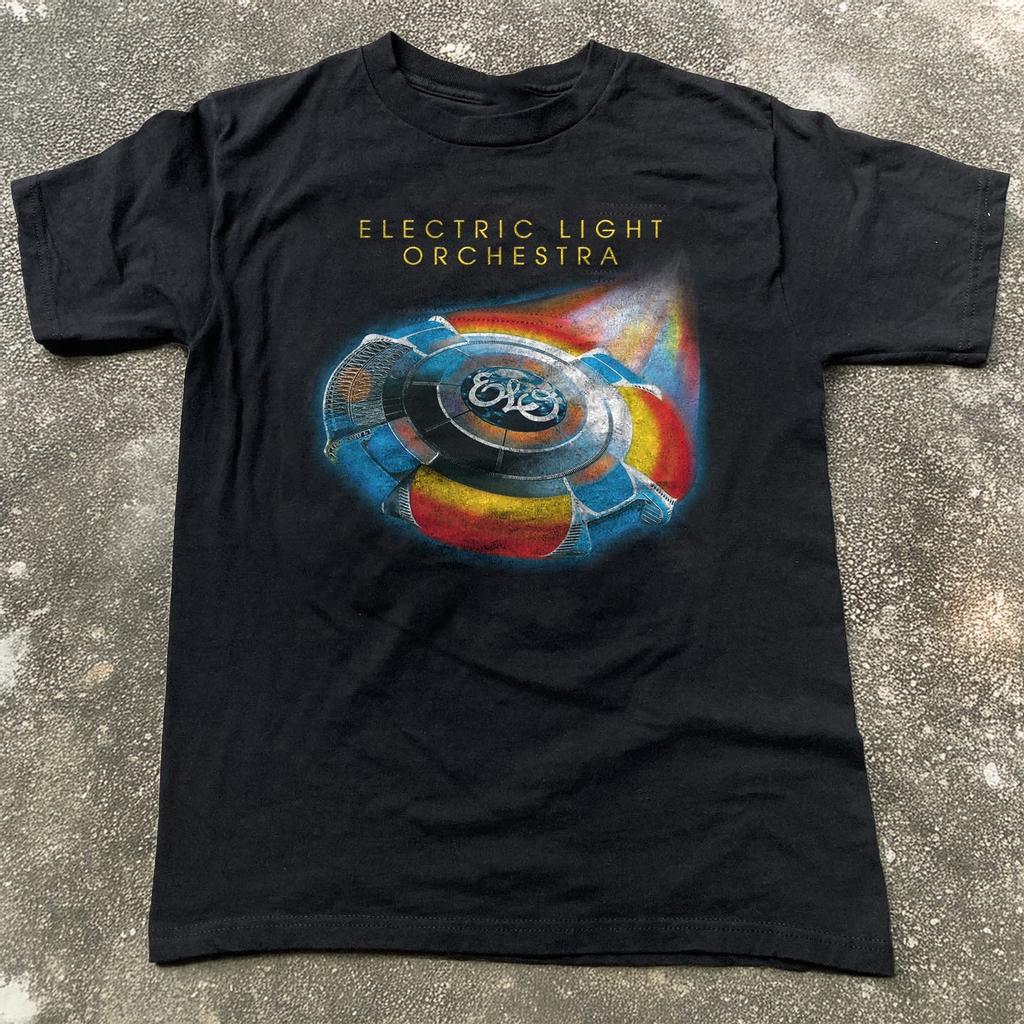 Electric Light Orchestra ELO Maglietta Nera Unisex per Anniversario Taglia S-5XL