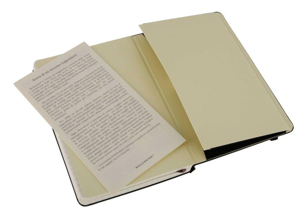 Moleskine Classic Pocket Size X MM712 Notebook, Hardcover, Grid, (9cm 14cm), Black,