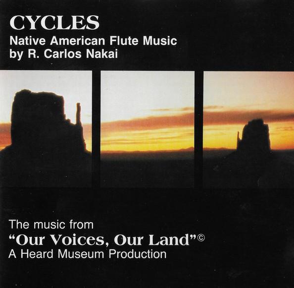 

CD R. CARLOS NAKAI Cycles Native American Flute Musi CR614 Canyon US World Music Used