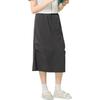 New Balance Casual Long Skirt Women's Dark Gray NWF25192-DKG