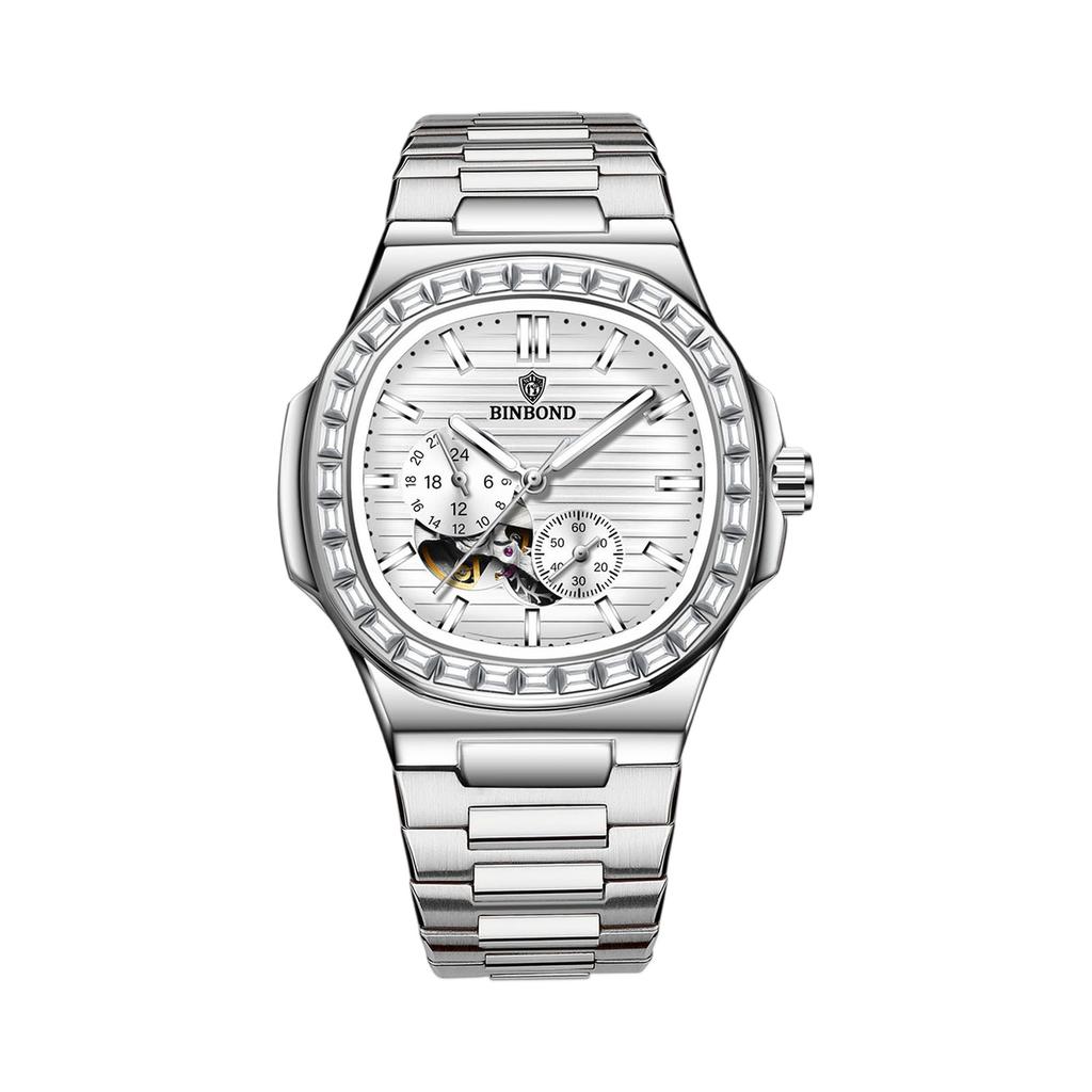 Men's Waterproof Luminous Running Alarm Clock Watch