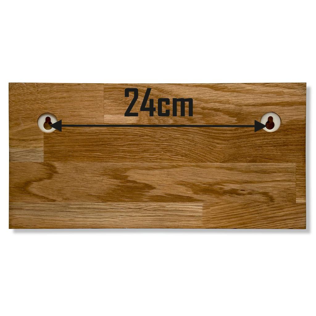 Wooden key hanger 30cm