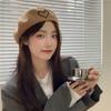 Warm Plain Cap Heart Shape Felt Berets Fashion French Artist Hat  Lady