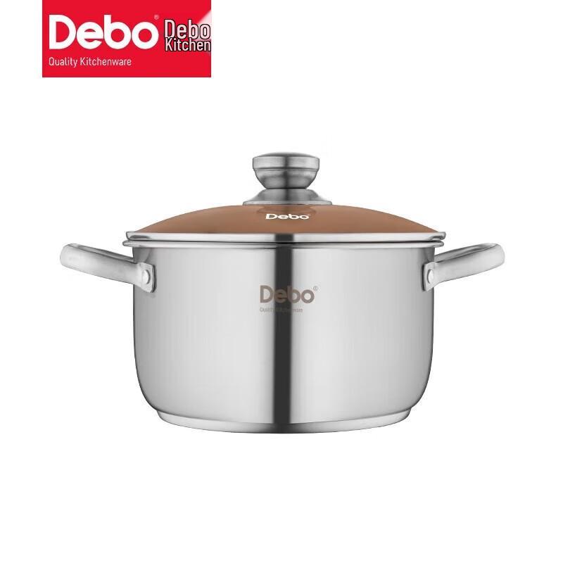 DeBo DEP-653 Balentborg Edelstahl Kochgeschirr-Set