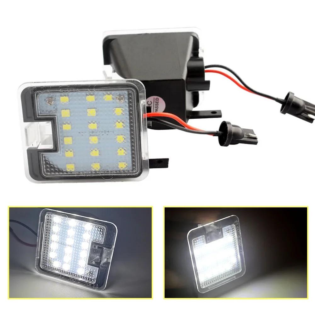1/2Pcs 18 LED Beads LED Mirror Light Canbus Under Side Mirror Light For Ford SMax CMax Kuga Escape Monde Focus Grand Accessories